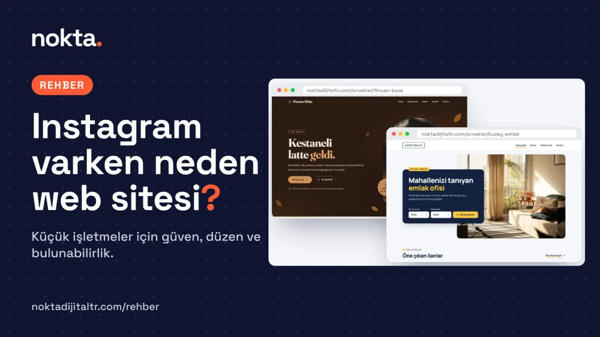 Instagram varken neden web sitesine ihtiyacın var?