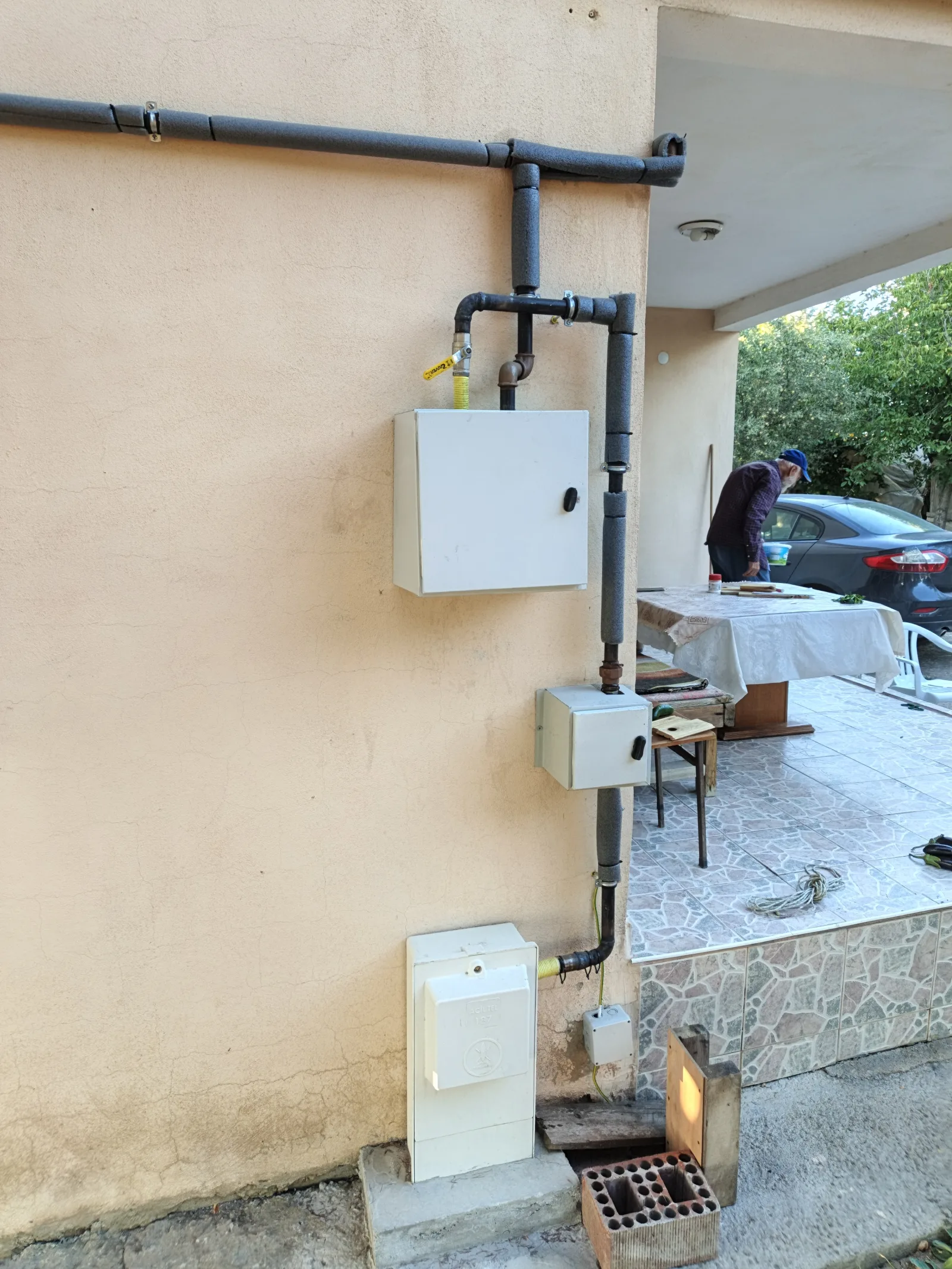 ankara çubuk müstakil ev doğalgaz tesisatı kurulumu